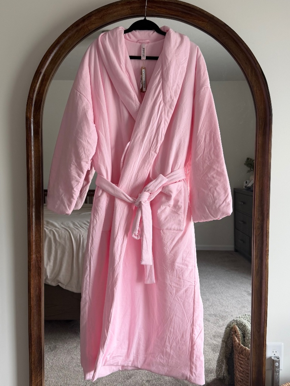 SKIMS DUVET LONG ROBE